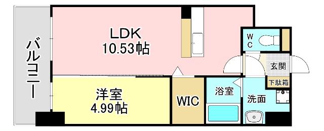 エストラーダ小倉 間取り図画像