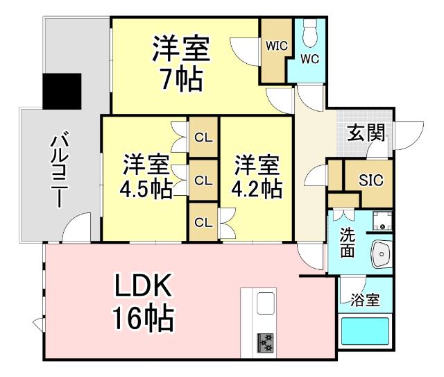  間取り図写真