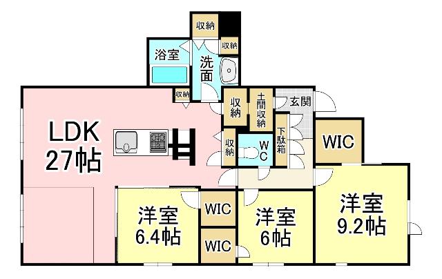 MASTメゾン小倉宇佐町 間取り図画像