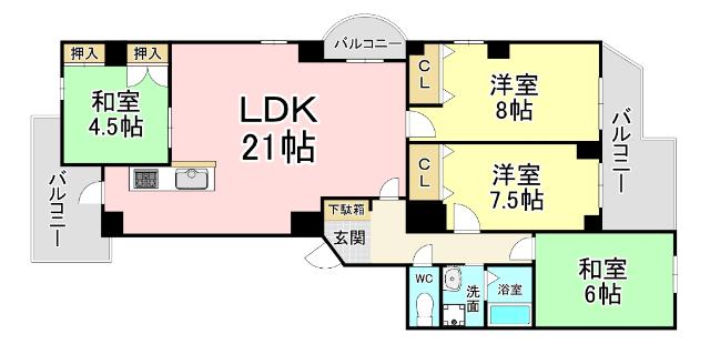  間取り図写真