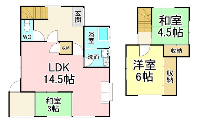  間取り図写真