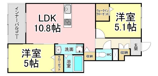 ファミールＳ 間取り図画像