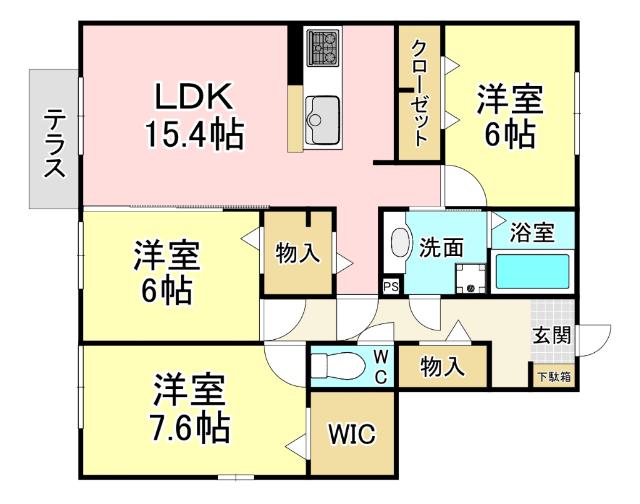  間取り図写真
