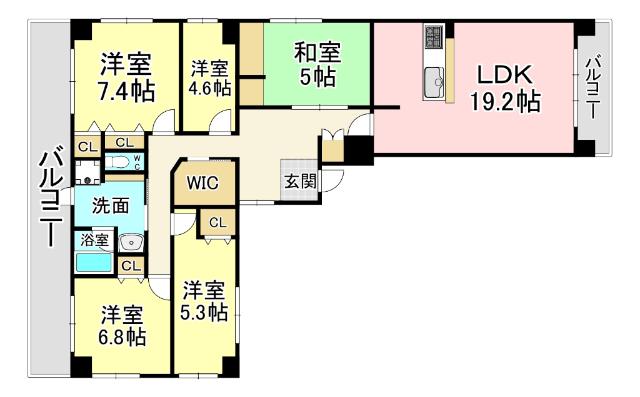  間取り図写真