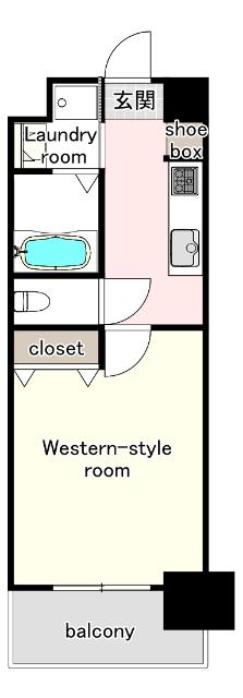 NO111 CLUB ORIENT BLD TRADING TOWER（302） 間取り図画像