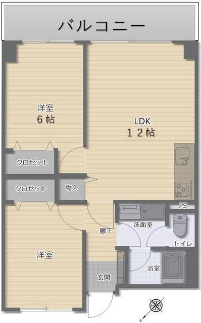  間取り図写真