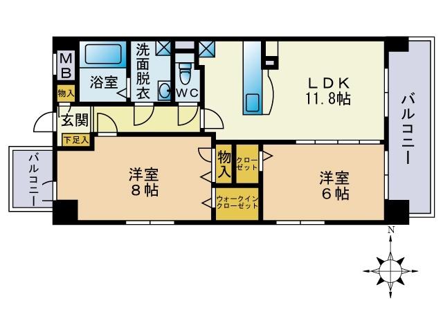 反転タイプです。