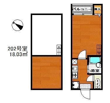 マカロニ（202） 間取り図画像