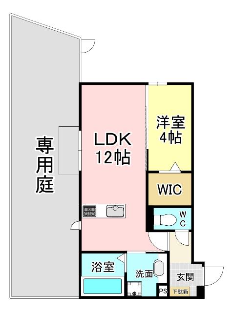 アヴニール藤松 間取り図画像