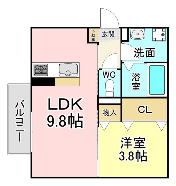  間取り図写真