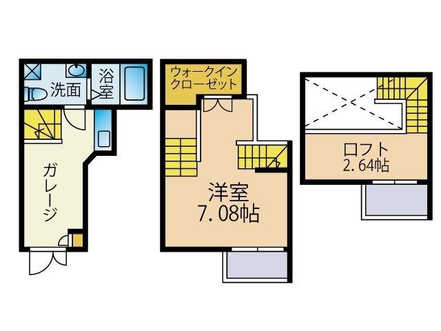 ガレット空港前（103） 間取り図画像