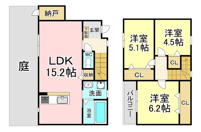  間取り図写真