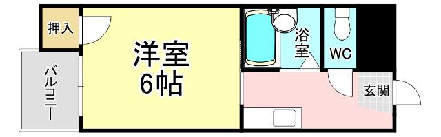 ギャラン小芝 間取り図画像