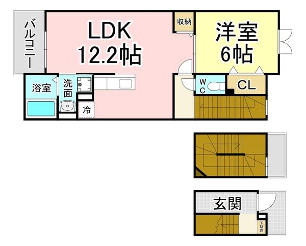グレイスワン 間取り図画像