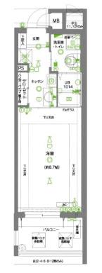 サヴォイオーサーズプレイス 間取り図画像