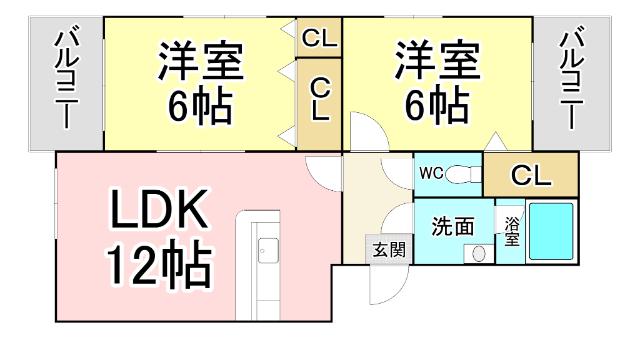 メゾン高田 間取り図画像