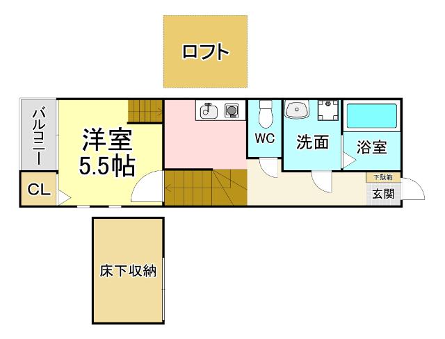 ケイ・エスパシオ曽根 間取り図画像