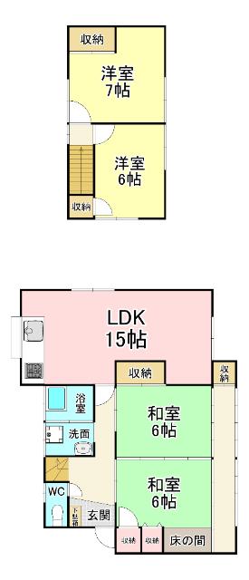  間取り図写真