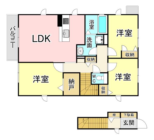  間取り図写真