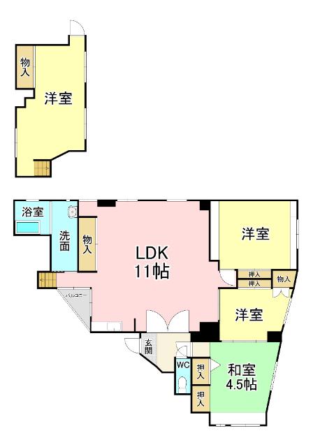  間取り図写真