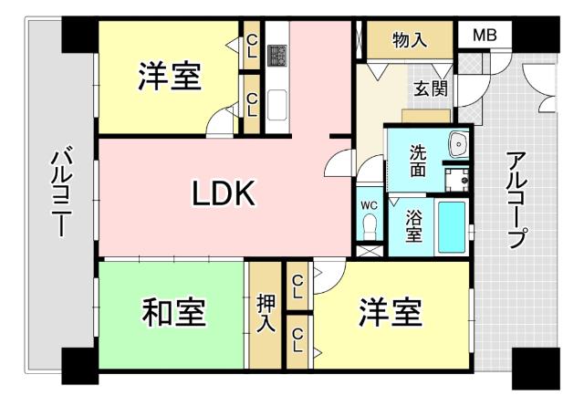  間取り図写真