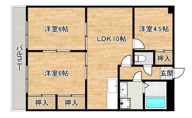  間取り図写真
