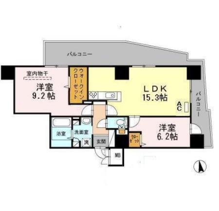 アムシュトラーセ（801） 間取り図画像