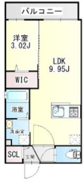 フォルモサ美野島（401） 間取り図画像