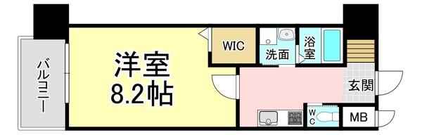 アクシオ北九州 間取り図画像