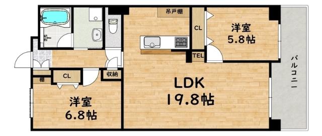  間取り図写真