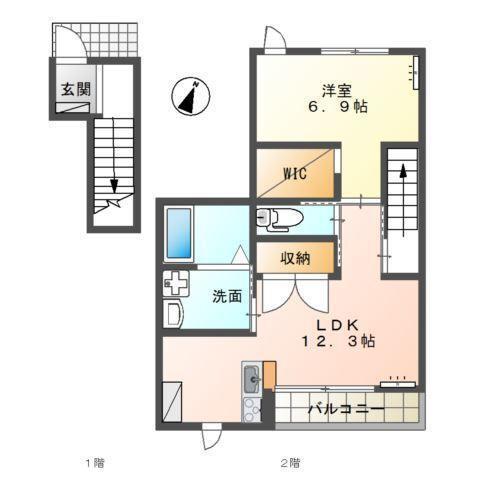  間取り図写真