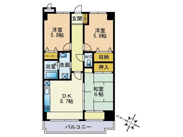  間取り図写真