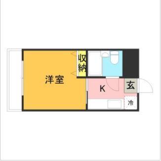 メゾン・ド・祇園（605） 間取り図画像