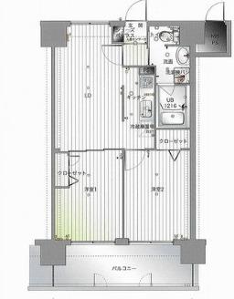 アイセレブ博多南（806） 間取り図画像