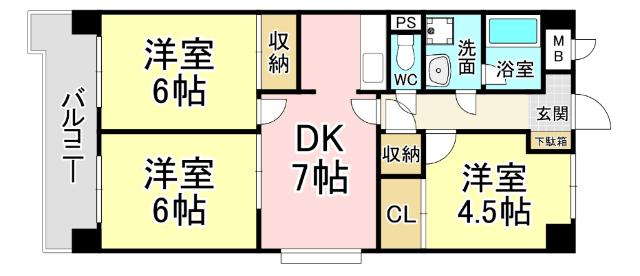  間取り図写真