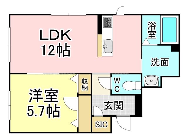  間取り図写真