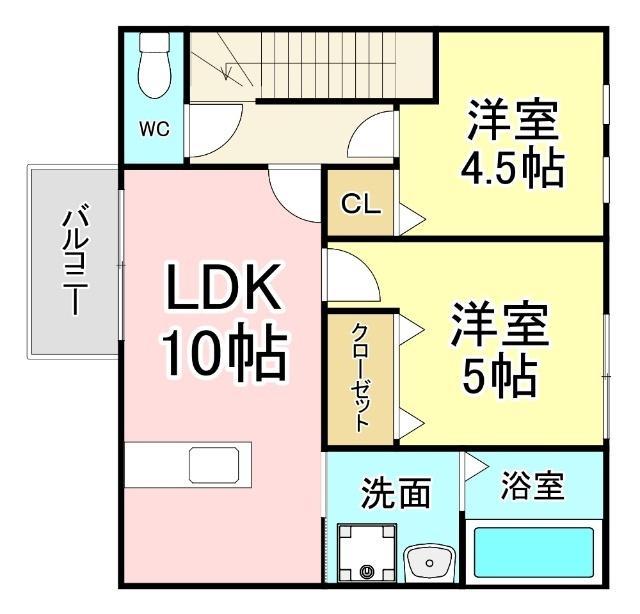 サンビレッジ小倉 間取り図画像