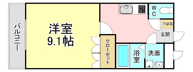 Sky Hills 間取り図画像