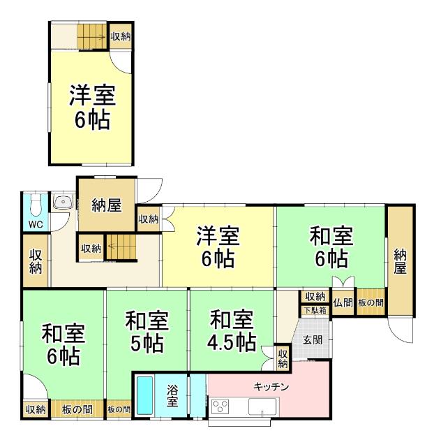  間取り図写真