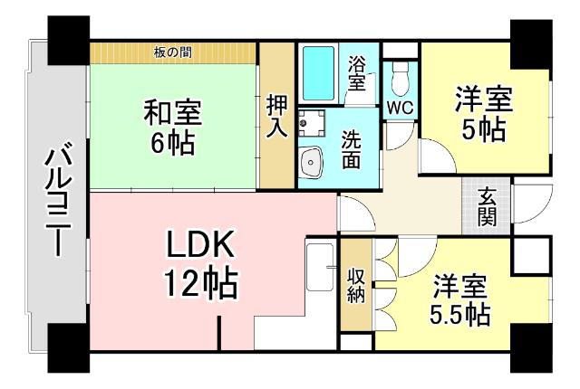  間取り図写真