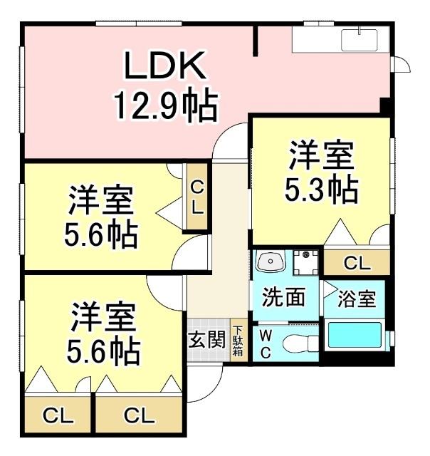  間取り図写真