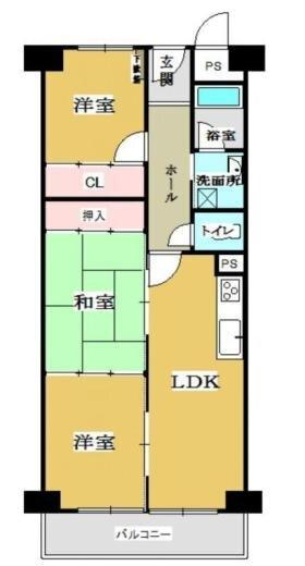 シャルマンコーポ博多（535） 間取り図画像