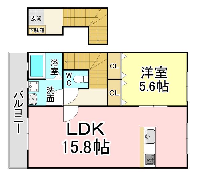  間取り図写真