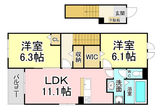  間取り図写真