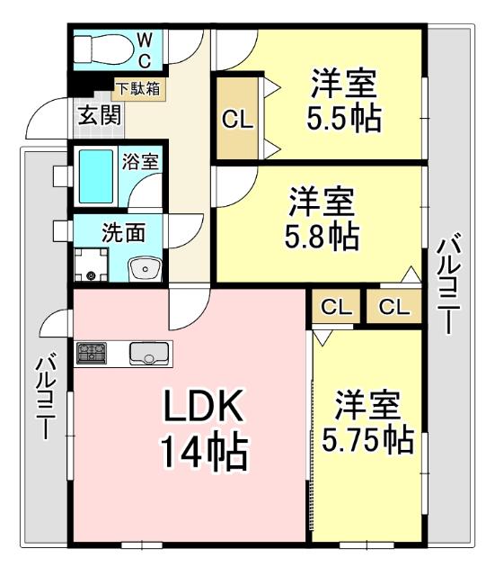 間取り図写真