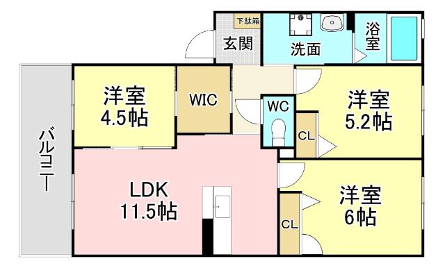  間取り図写真