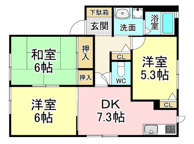  間取り図写真