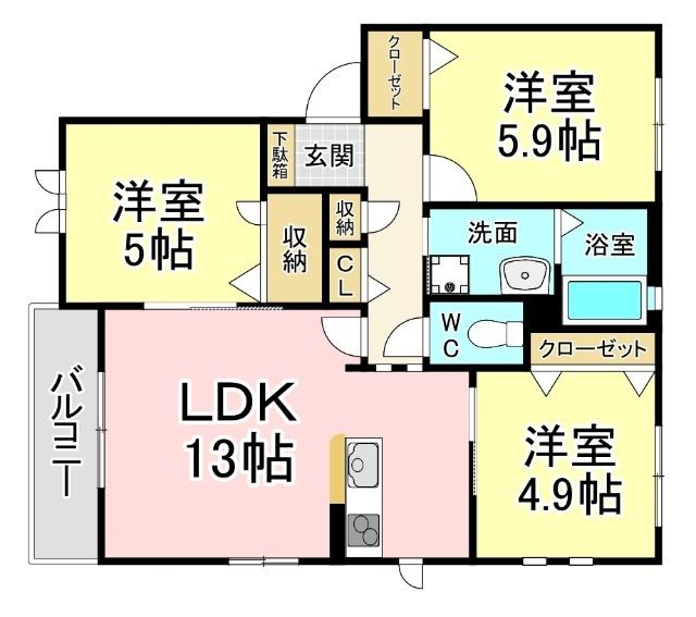  間取り図写真