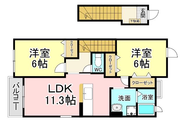 間取り図写真