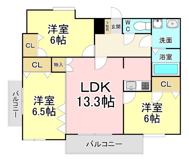  間取り図写真
